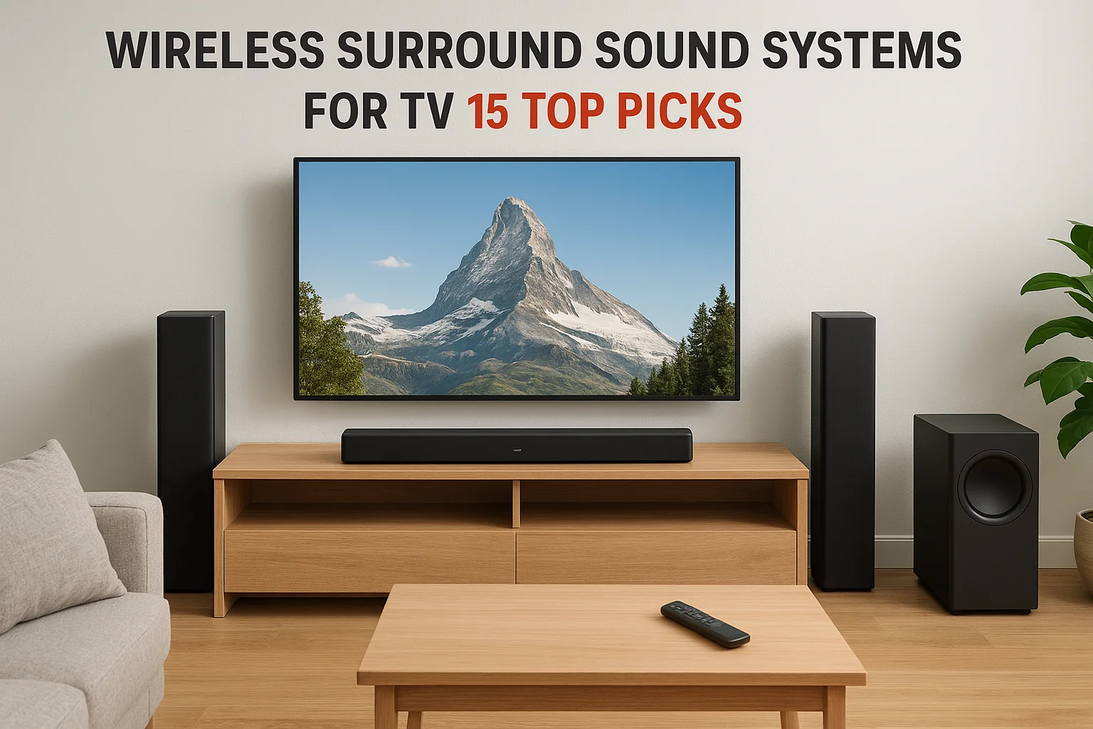 Wireless Surround Sound Systems For TV: 15 Top Picks (2026)